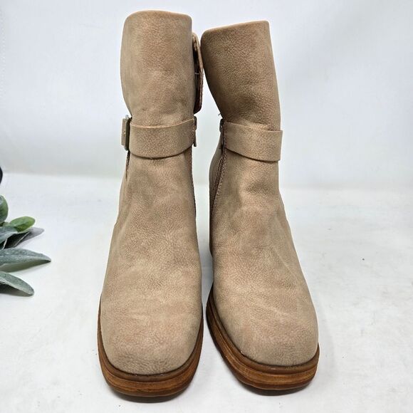 KORKS Marci II Women's Heel Tan Ankle Boots Size 6.5 - Picture 4 of 12